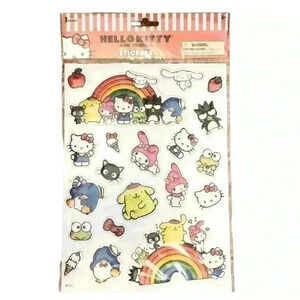 🌈 6/$60, NEW, Puffy, Sanrio Characters Stickers